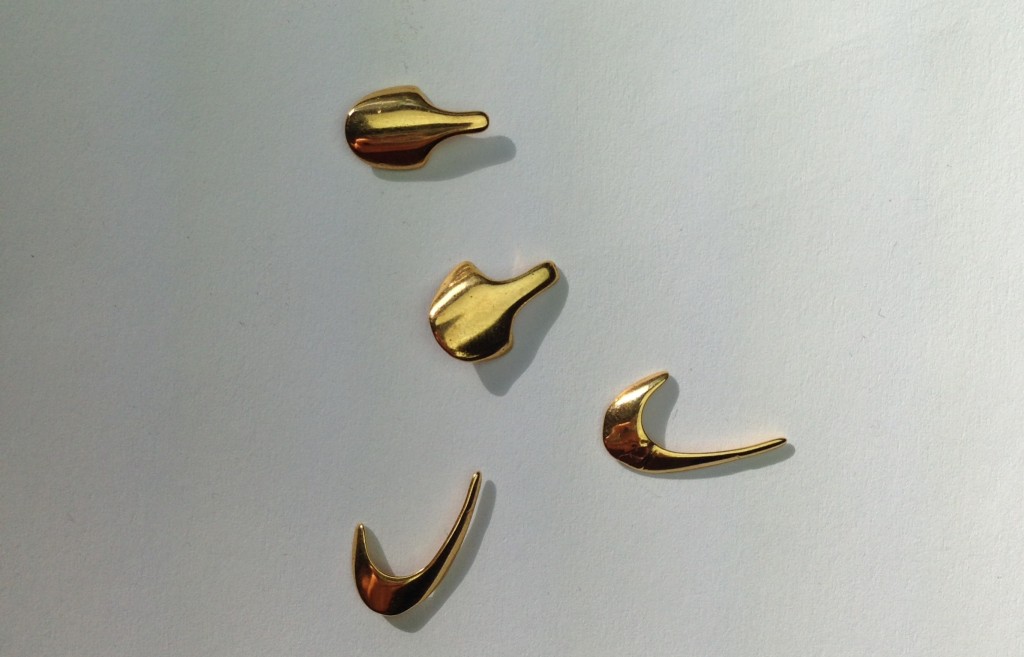 hex nail jewelry nail shields detail
