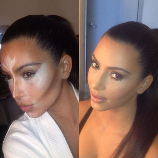 kim k contour