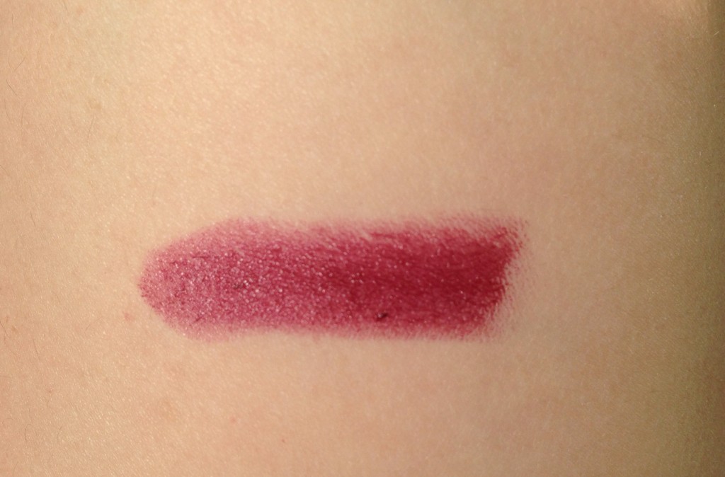 maybelline deepest cherry swatch
