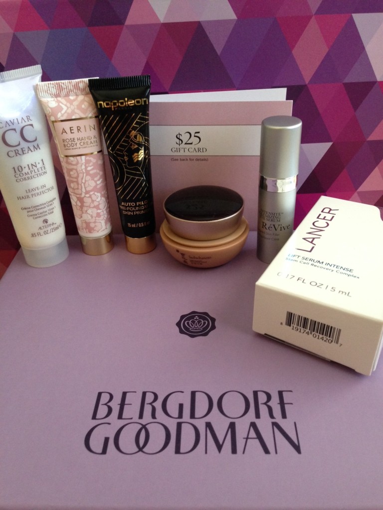 glossybox may 2014 bergdorf goodman